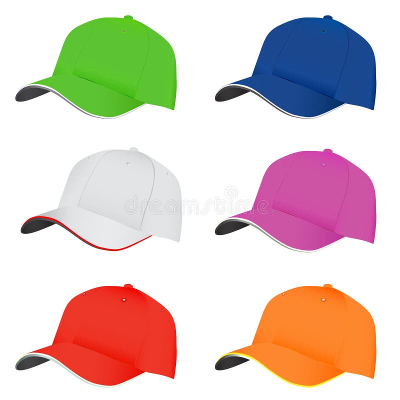 Hat vector illustration stock vector. Illustration of yellow - 6915025