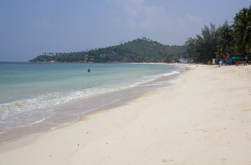 Scenic view of Hat Yao tropical beach on Ko Pha Ngan island, Thailand. Scenic view of Hat Yao tropical beach on Ko Pha Ngan island, Thailand.