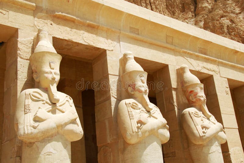 Hatshepsut's Temple royalty free stock photos