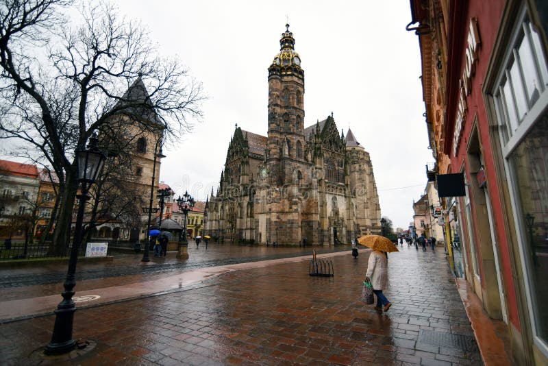 Kuppel in einer Stadt der Slowakei lizenzfreies stockfoto