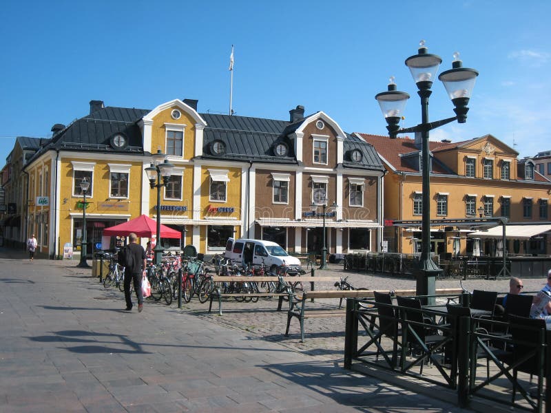 Hauptplatz. Linkoping. Schweden