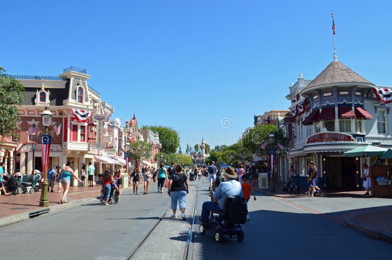 Hauptstraße Disney stockfotos Hauptstraße Disney stockfotos