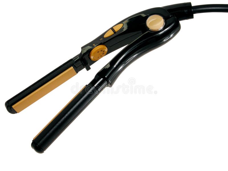 Download Haushalts-Felder: Haar-Strecker-Eisen Stockbild - Bild von elektrisch, straighten: 29125