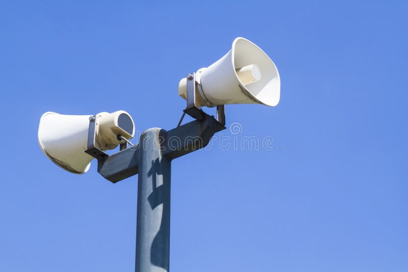 Haut-parleur l'en public photographie stock Haut-parleur l'en public photographie stock