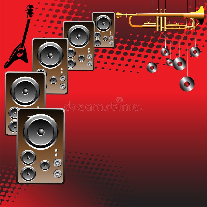 Haut-parleurs illustration de vecteur Haut-parleurs illustration de vecteur