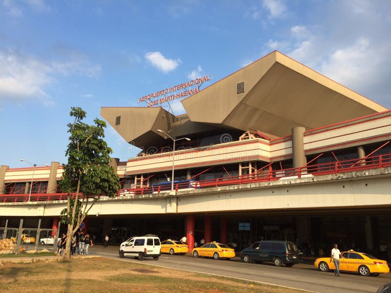 Aeroporto de Havana, Cuba foto de stock editorial. Imagem de