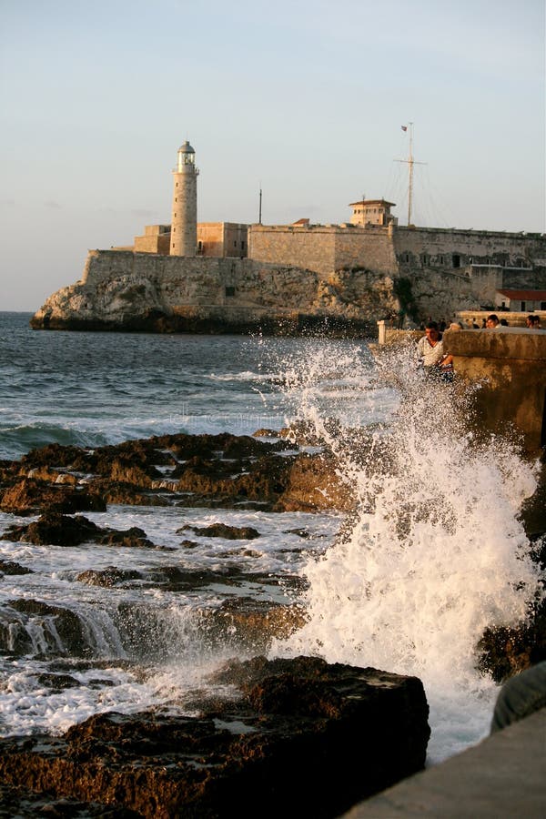 Fortress of San Carlos De La CabaÃ±a Stock Image - Image of tourism,  important: 37263257