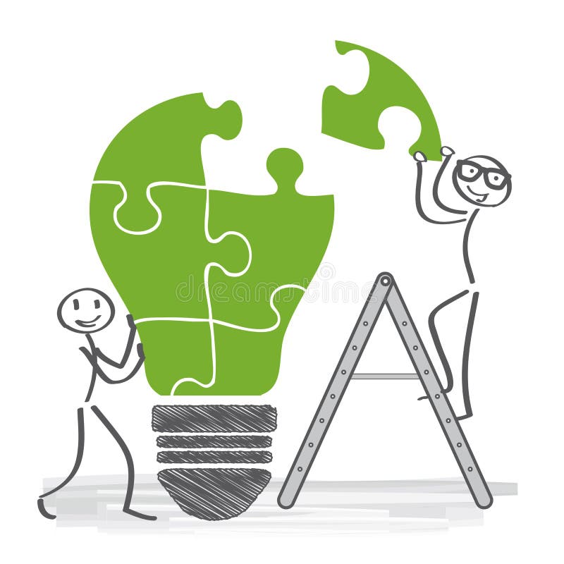Have ideas, cooperation vector illustration Have ideas, cooperation vector illustration
