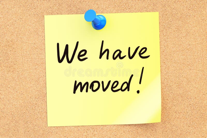 We have moved to a new. We have moved.