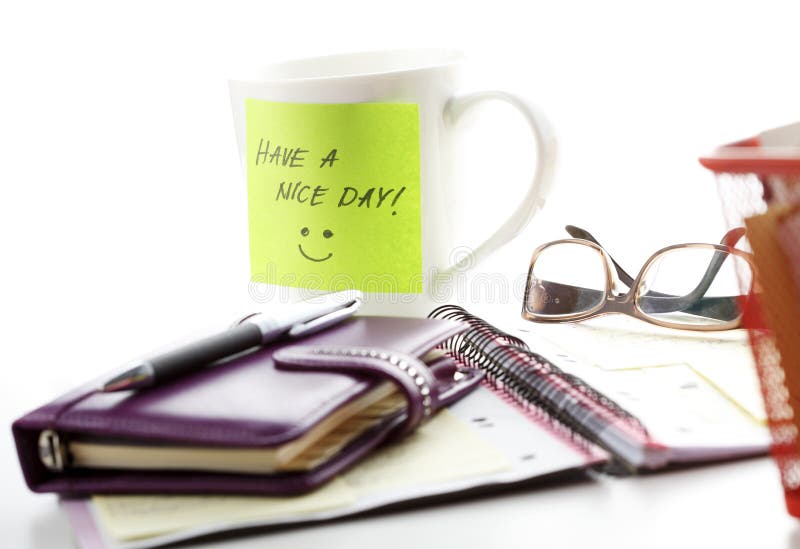 Have a nice day! stock image