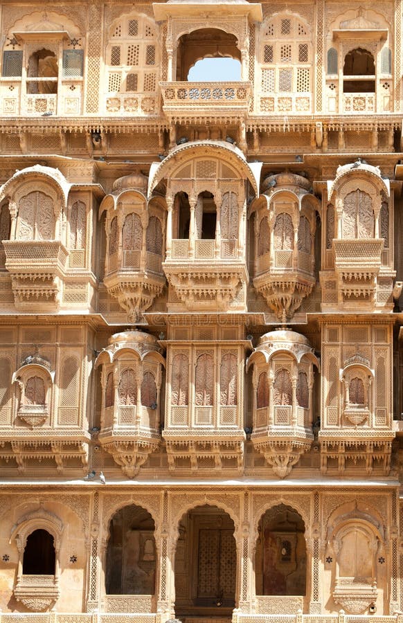 Stone Carved House Jaisalmer Rajasthan India Images Download 212