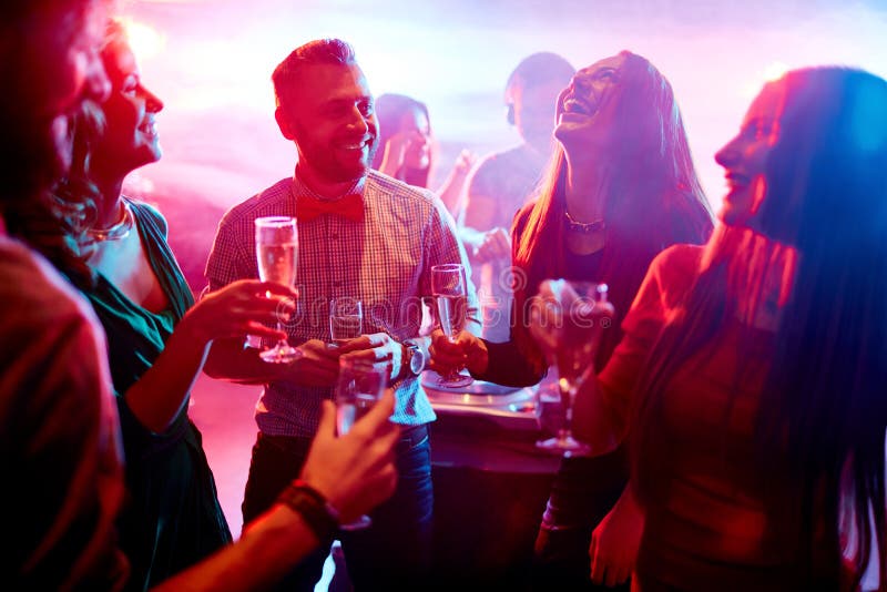 Having fun at party stock photo. Image of booze, together - 55546498