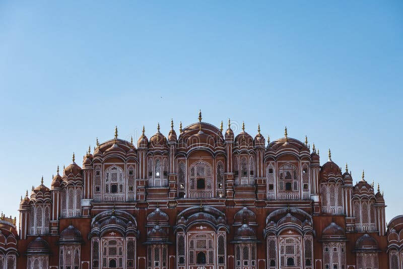 Hawa Mahal palace Jaipur, India royalty free stock images Hawa Mahal palace Jaipur, India royalty free stock images
