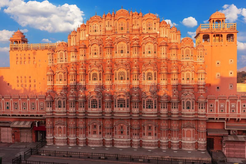 Hawa Mahal Palace, Part of the City Palace Complex of Jaipur, Rajasthan ...
