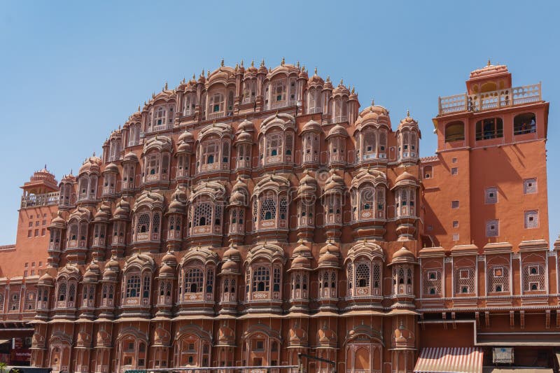 Hawa Mahal or Palace of Winds or Pink Palace in Jaipur City, Rajasthan ...