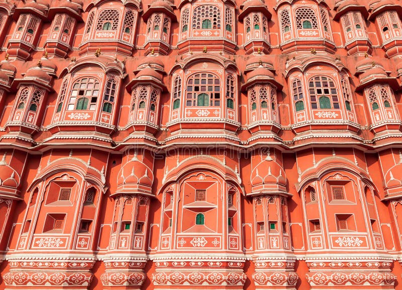 Hawa Mahal Palace(in English “Palace of winds”), Jaipur is historical Monument, built by built in 1799 by Maharaja Sawai Pratap Singh . Outer Portion is like a crown of God Krishna, a hindu god. Hawa Mahal Palace(in English “Palace of winds”), Jaipur is historical Monument, built by built in 1799 by Maharaja Sawai Pratap Singh . Outer Portion is like a crown of God Krishna, a hindu god.