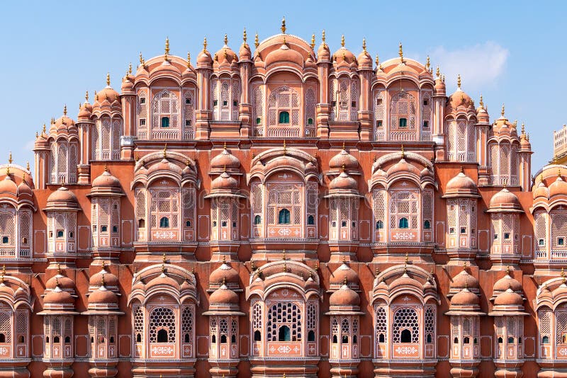 Hawa Mahal - pałac w Jaipur obraz royalty free Hawa Mahal - pałac w Jaipur obraz royalty free