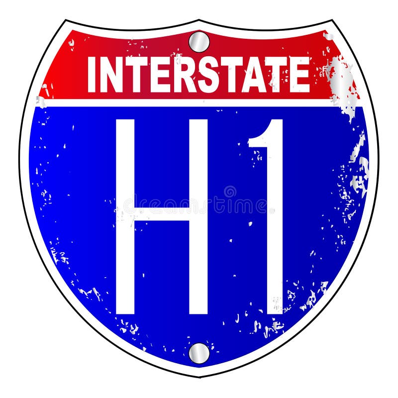 Hawaii Interstate Sign stock vector. Illustration of highway - 116257172