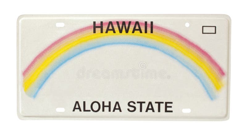 Hawaii-Kfz-Kennzeichen