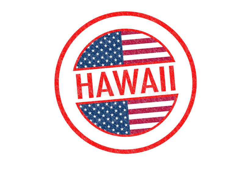 Hawaii Passport Stamp Stock Illustrations 183 Hawaii Passport Stamp