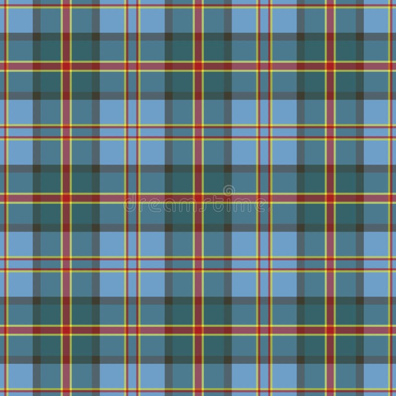 Hawaii State Tartan. Seamless pattern for fabric, kilts, skirts, plaids