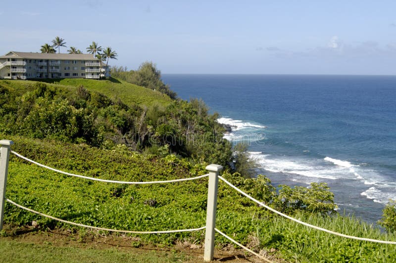 HAWAII_USA_vationers an theclif Erholungsort lizenzfreie stockfotografie HAWAII_USA_vationers an theclif Erholungsort lizenzfreie stockfotografie