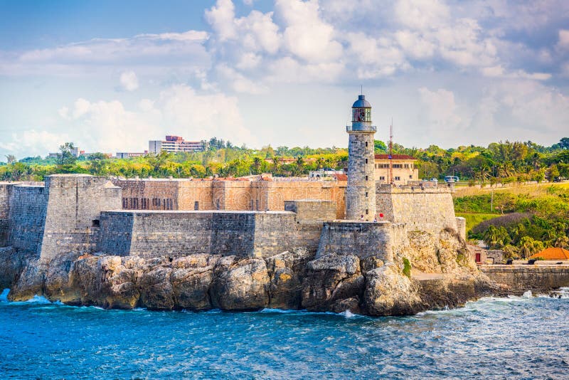 Havana, Cuba light house of La Cabana Fort. Havana, Cuba light house of La Cabana Fort.