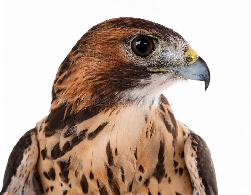 Hawk,Isolated over white background. vector illustration