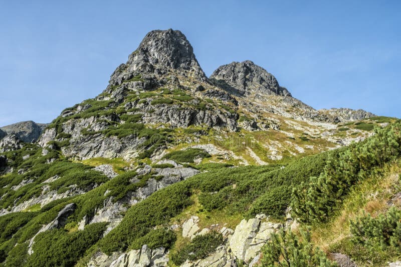 Hawk tower peak, High Tatras mountains, Slovakia