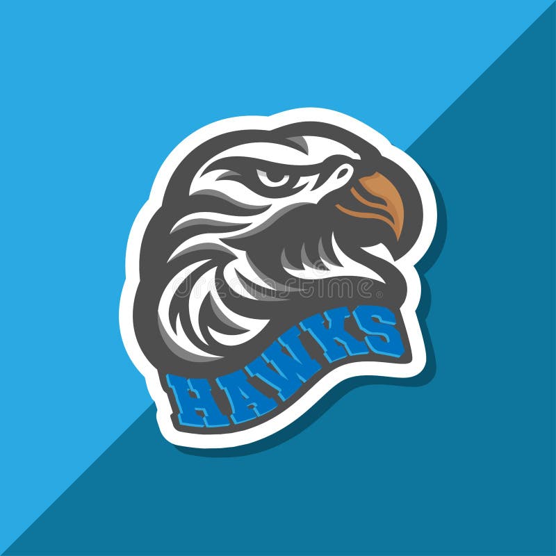 hawk football logo