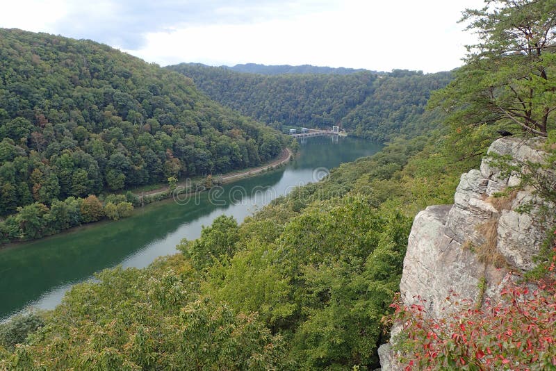 Hawks Nest State Park, West Virginia. Stock Photo Image of virginia