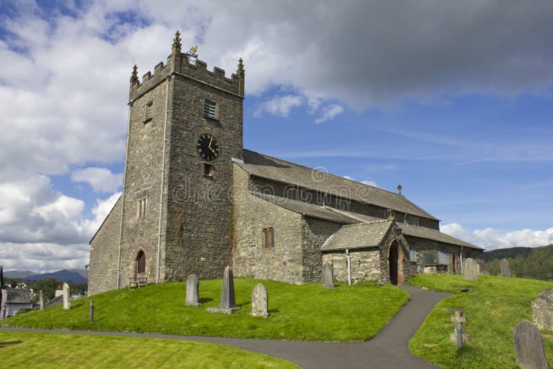 Hawkshead church