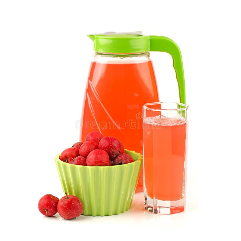 Hawthorn juice and stock photo. Image of drink, snack 31765114