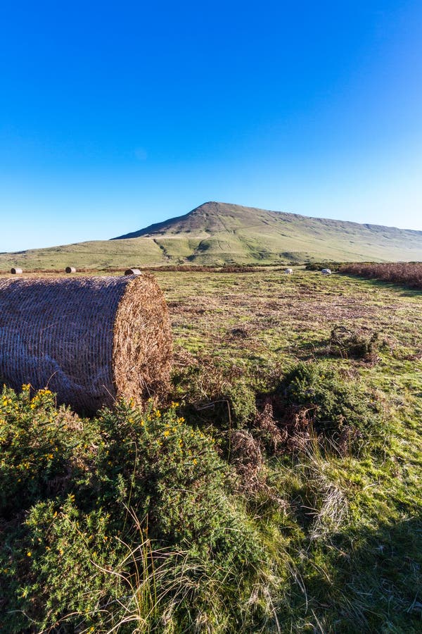 Hay Bluff, Penybegwn, señal en País de Gales imagenes de archivo Hay Bluff, Penybegwn, señal en País de Gales imagenes de archivo