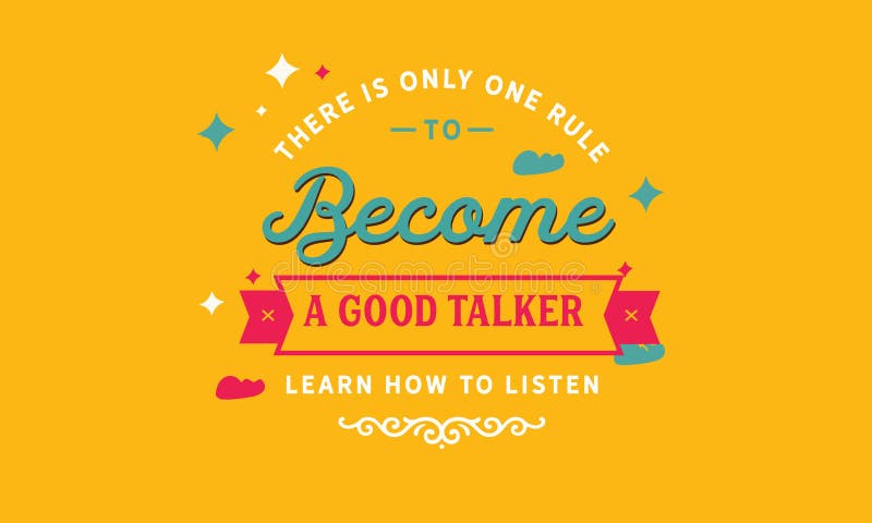 Hay solamente una regla para sentir bien a un buen transmisor, aprende cómo escuchar