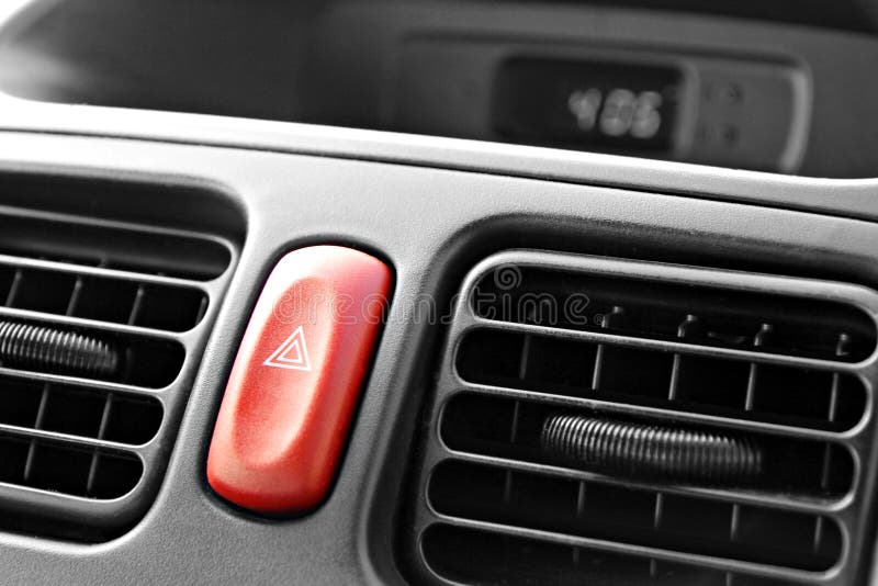 Car hazard light stock photo. Image of hazard, background 27819592