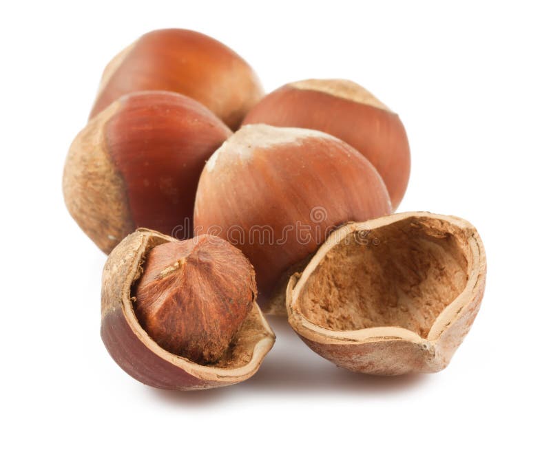 Hazelnuts stock image. Image of closeup, tasty, background 18965627