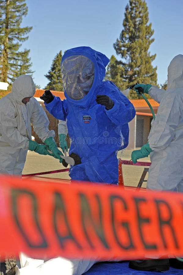 Hazmat crew stock photo. Image of chemical, blood, hazardous 13347272