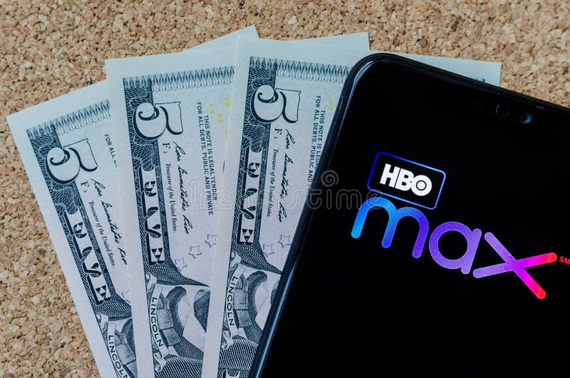 Logotipo Hbo Max Na Tela Do Smartphone No Fundo De Dólares. Moscou Rússia  Novembro 1 2022. Foto Editorial - Imagem de digital, conceito: 263399571