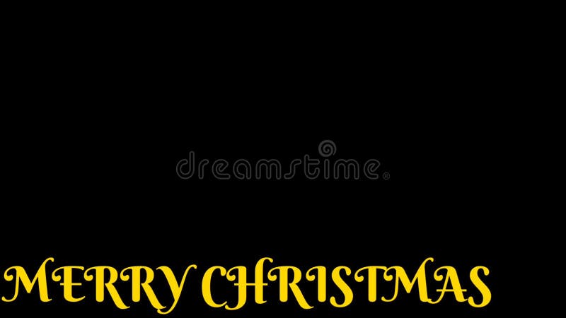 HD-videoanimering av julgransbakgrund med kopieringsutrymme och den gyllene färgtexten är berömda julklappar och ett gott nytt år. stock illustrationer