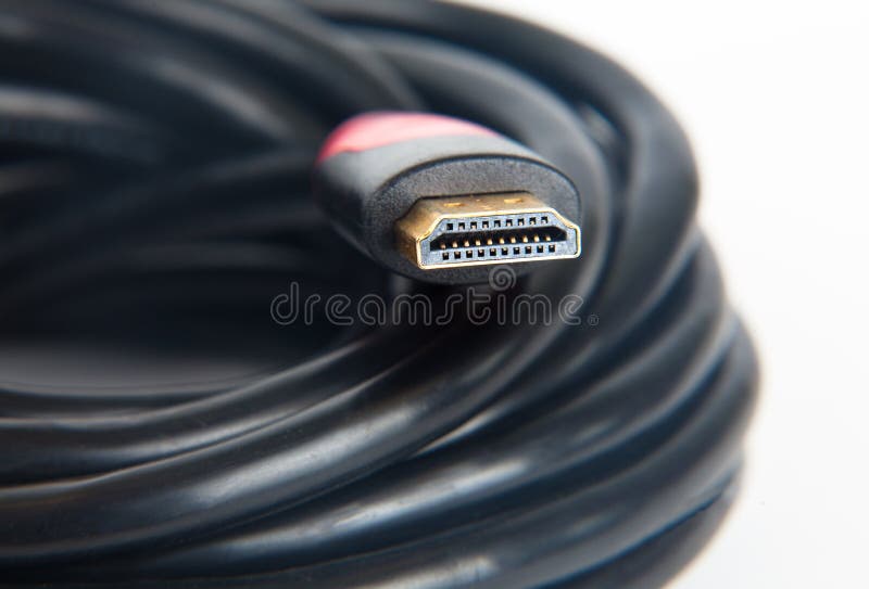 HDMI-Kabel lizenzfreie stockbilder