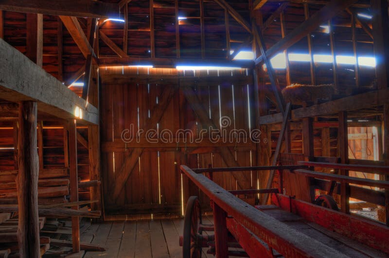 HDR barn