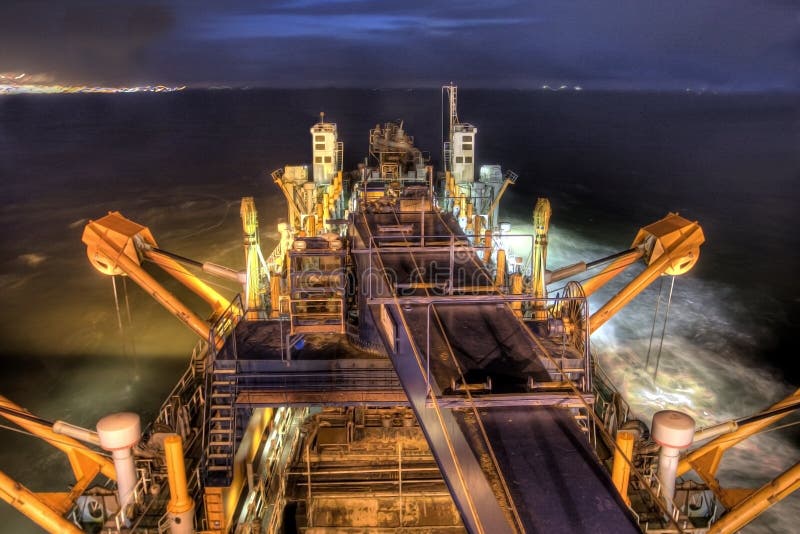 Dragaggio HDR fotografie stock