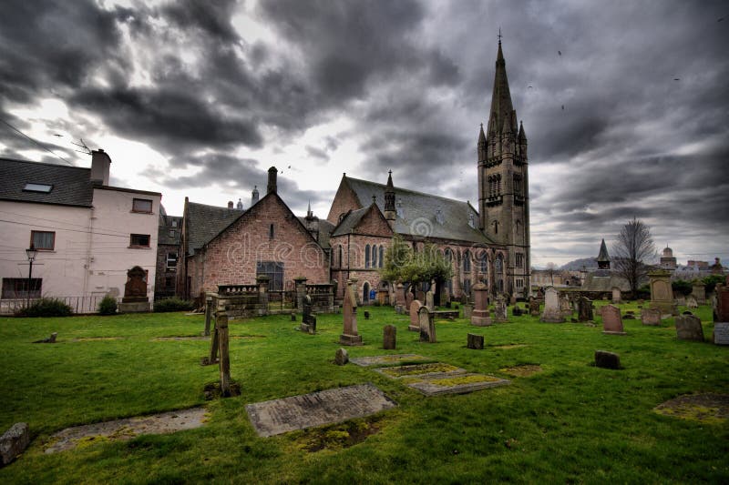 HDR of Inverness Cemetery