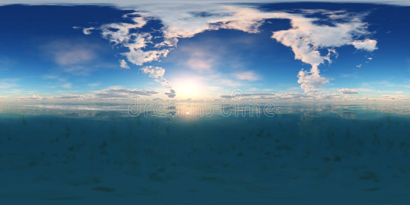 HDRI, Equirectangular Projection, Spherical Panorama., Environment Map Stock Illustration ...