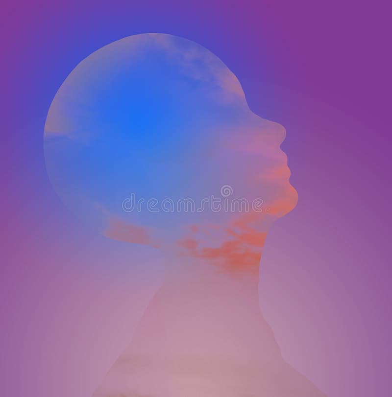 Air Head stock illustration. Illustration of nous, brain 1431797