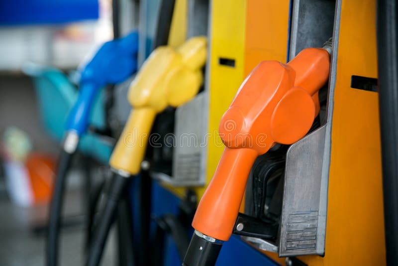 Head Fuel Vehicle Refueling Facility Stock Photo Image of emission