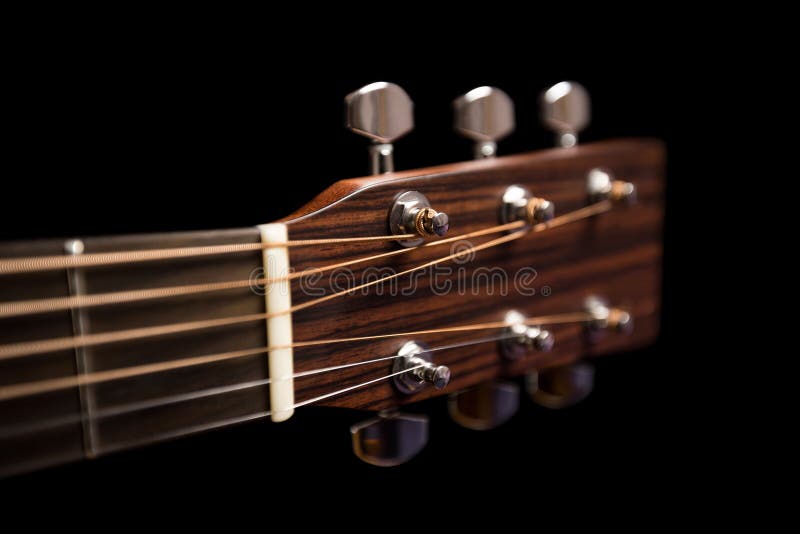 Head of the guitar stock photo. Image of sign, part, classic 85692386