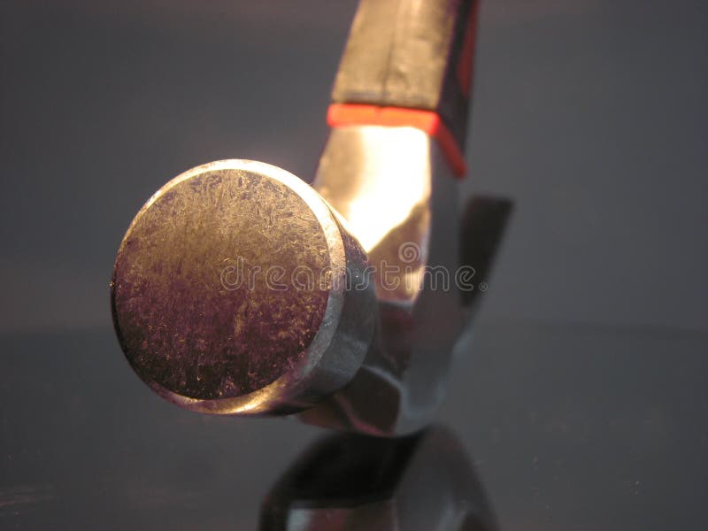 Hammer Upside Down 02 stock photo. Image of background 144825750