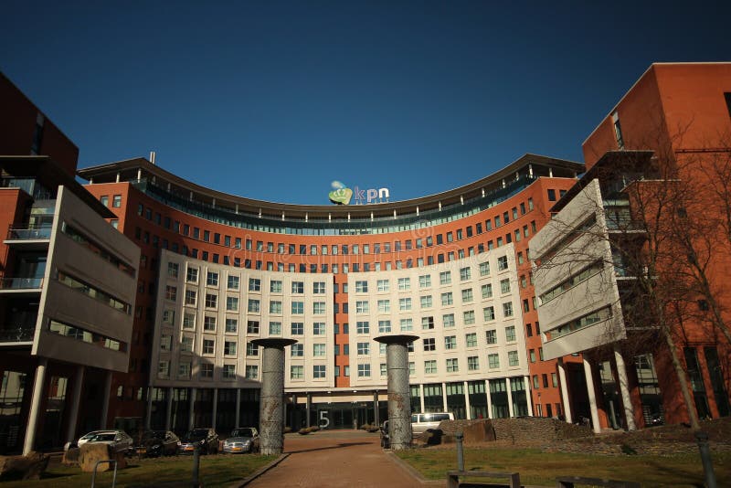 Head Office of Provider KPN at the Maanplein in the Hague the